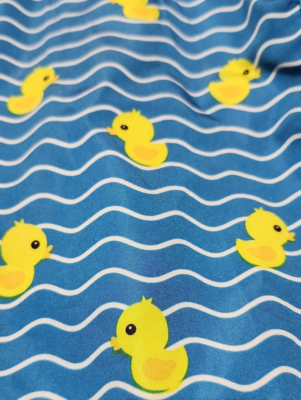 FRISCO BLUE WAVE RUBBER DUCK WATERPROOF HOODIE RAINCOAT NWOT
